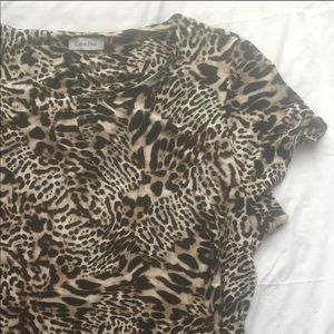 Calvin Klein Animal Print Dress 2X